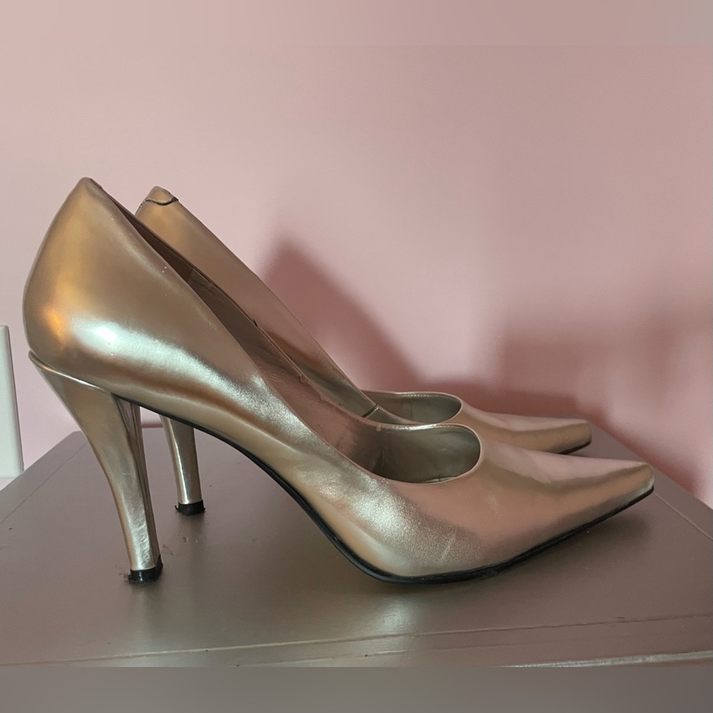 Silver Women's Heels